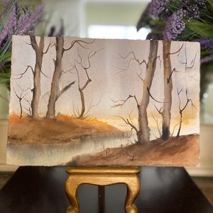 C. Scott original watercolor